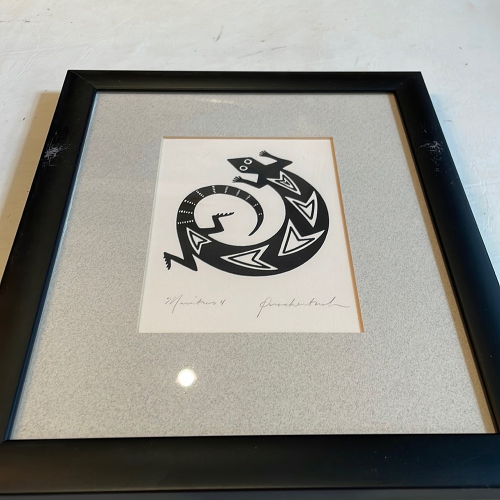 Original serigraph by print designer Diane Quackenbush